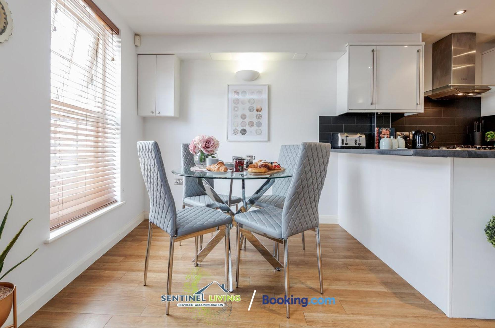 Windsor Flat 2 Bed By Sentinel Living With Free Wifi And Parkingアパートメント エクステリア 写真