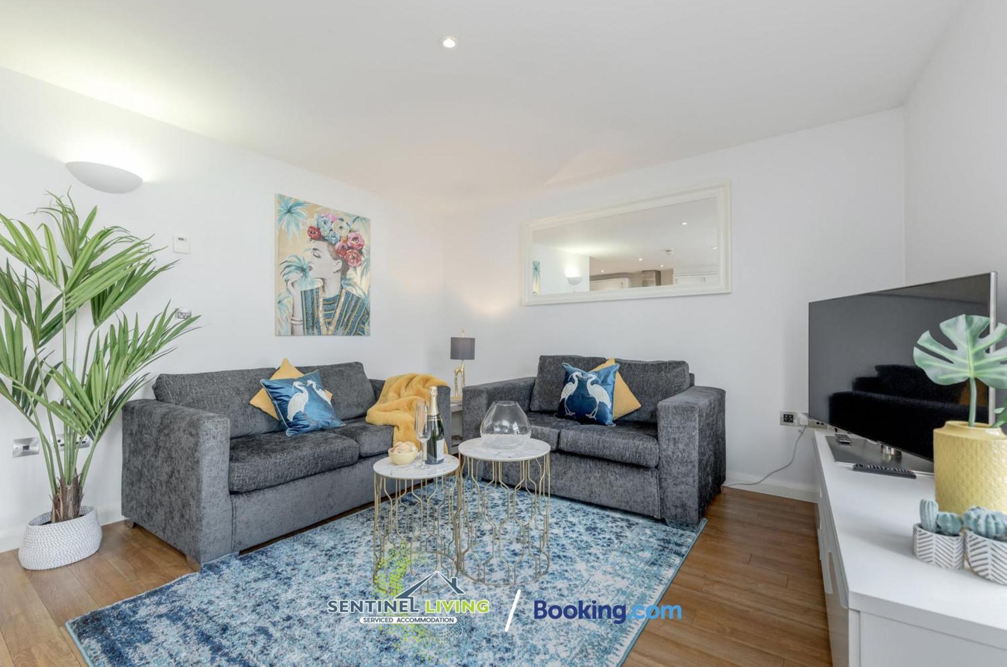 Windsor Flat 2 Bed By Sentinel Living With Free Wifi And Parkingアパートメント エクステリア 写真
