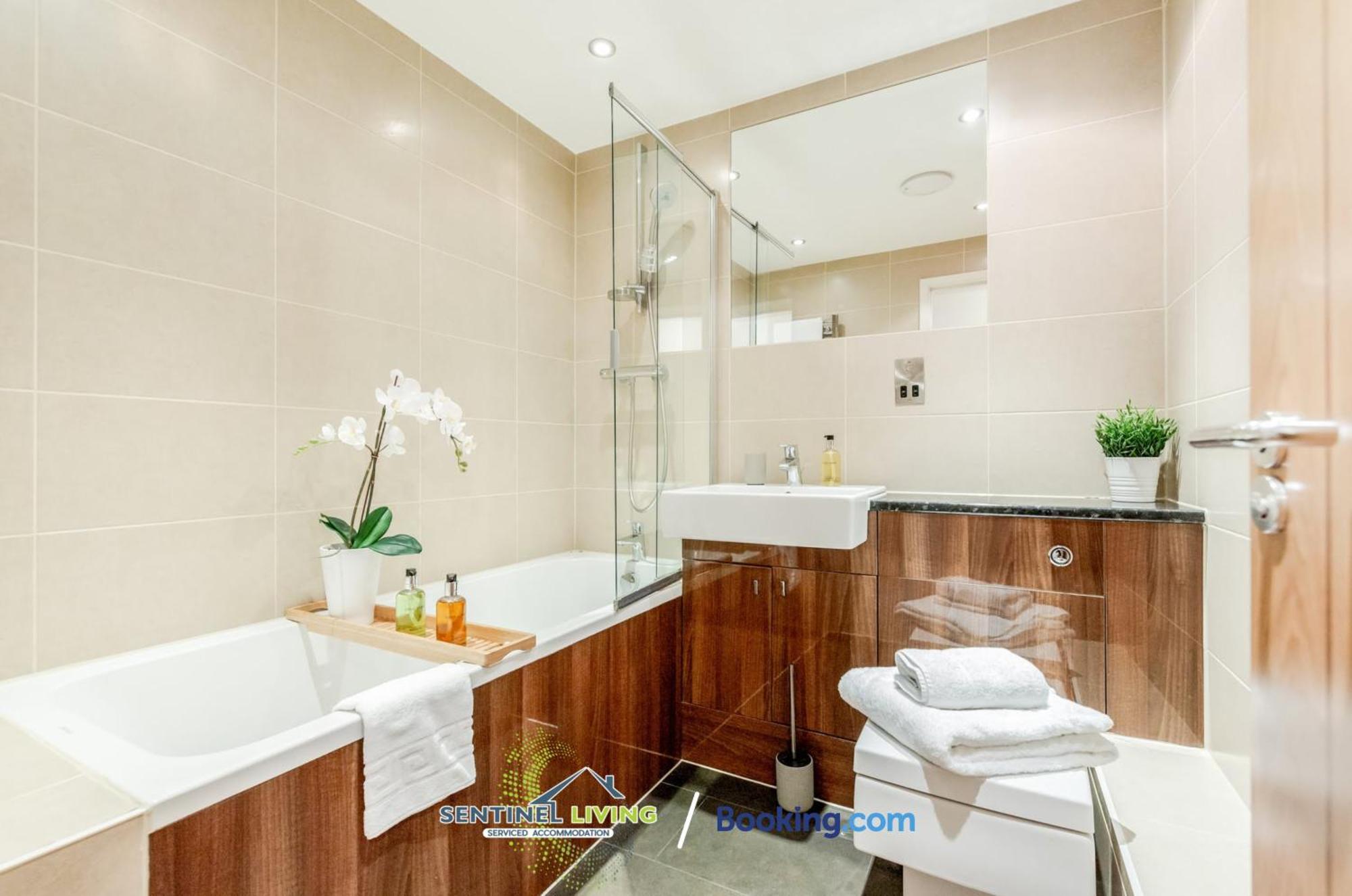 Windsor Flat 2 Bed By Sentinel Living With Free Wifi And Parkingアパートメント エクステリア 写真
