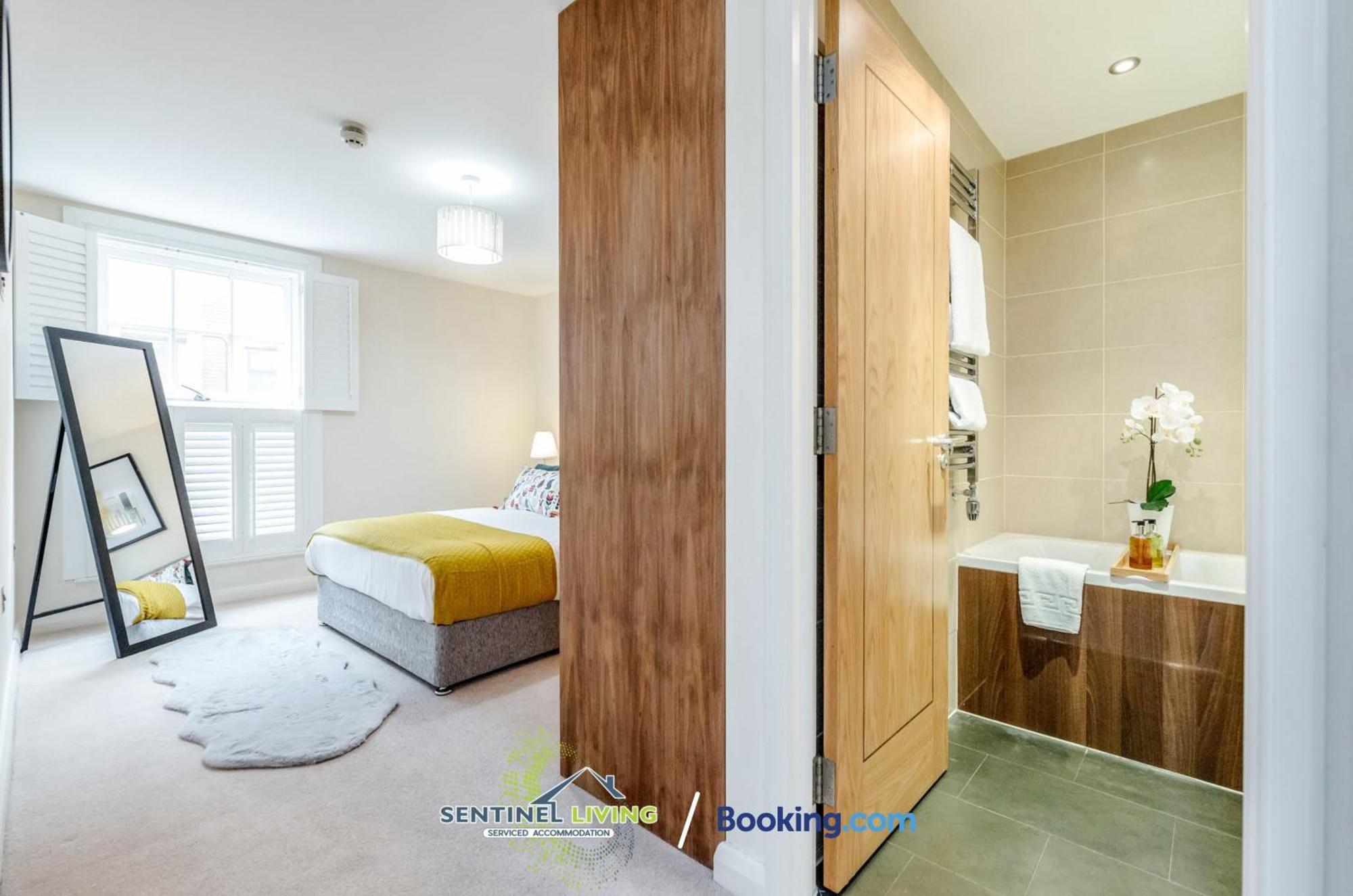 Windsor Flat 2 Bed By Sentinel Living With Free Wifi And Parkingアパートメント エクステリア 写真