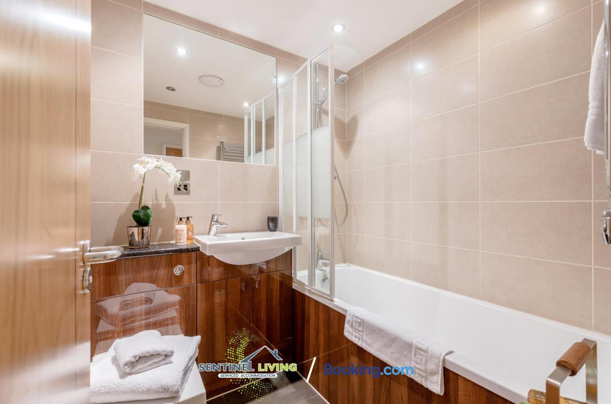 Windsor Flat 2 Bed By Sentinel Living With Free Wifi And Parkingアパートメント エクステリア 写真