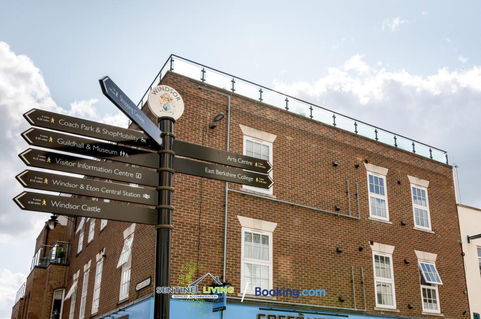 Windsor Flat 2 Bed By Sentinel Living With Free Wifi And Parkingアパートメント エクステリア 写真
